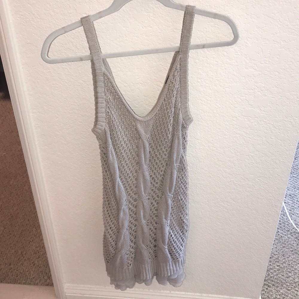Free People Crochet Tank Dress